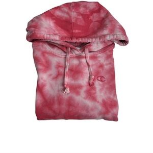 Y2K Champion Tie Dye Hoodie